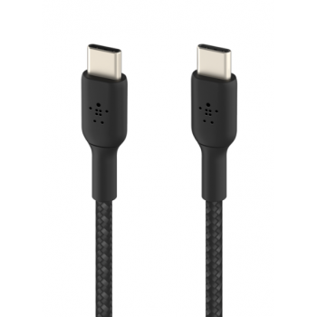 Belkin CAB004bt2MBK USB-C 至 USB-C 編織充電線纜 (黑色) (2米)